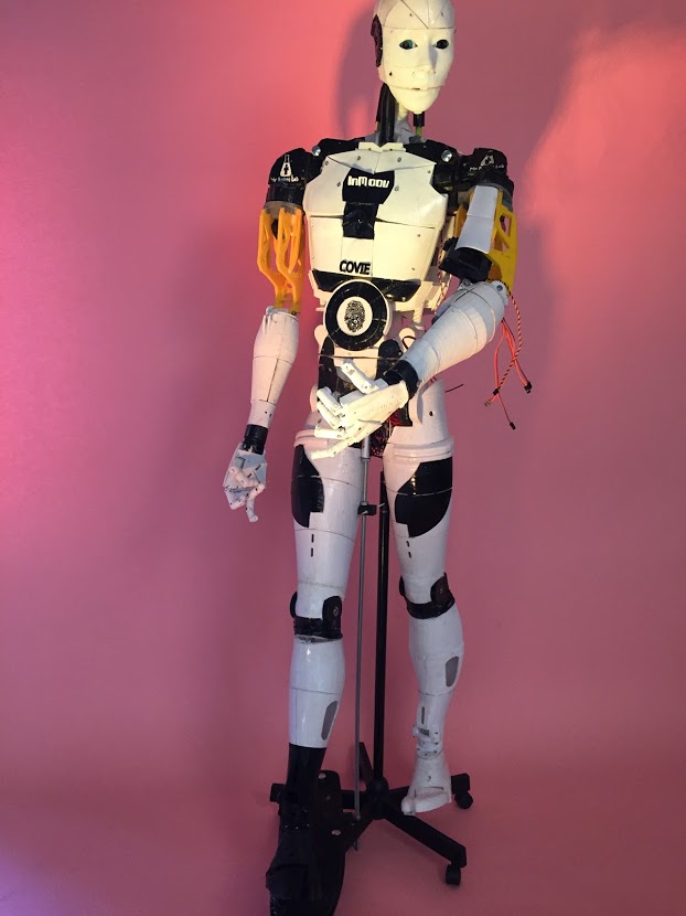 The amazing InMoov Lifesize Robot 